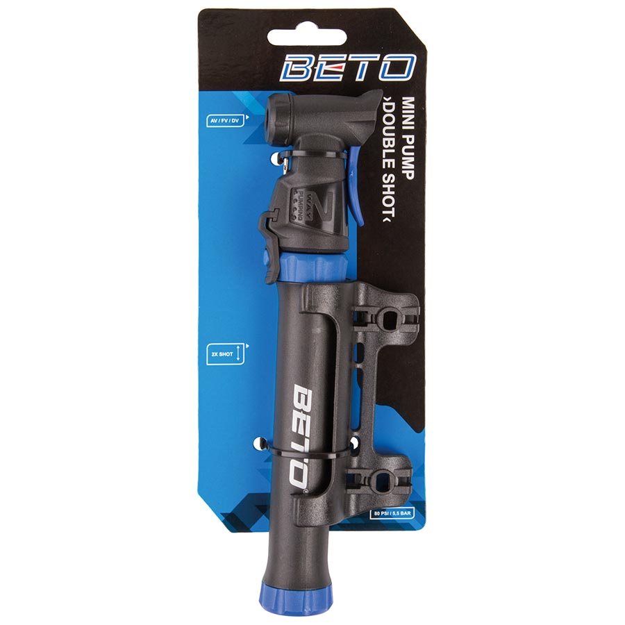 Beto Double Shot Mini Frame Pump-3