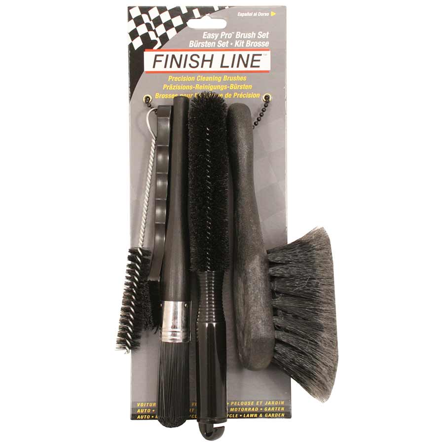 Finish Line, Easy-Pro Brush Set Bicycle Accessories Tools/Maintenance
