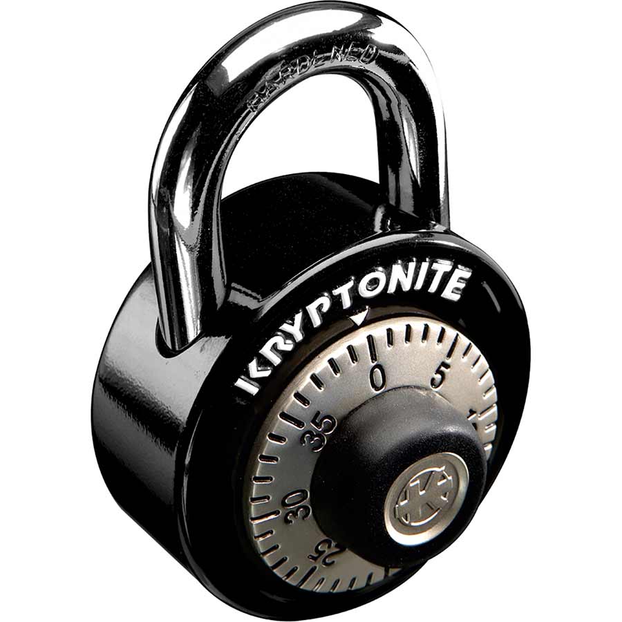 Kryptonite Gripper Combo Padlock Bicycle Accessories Locks/Security