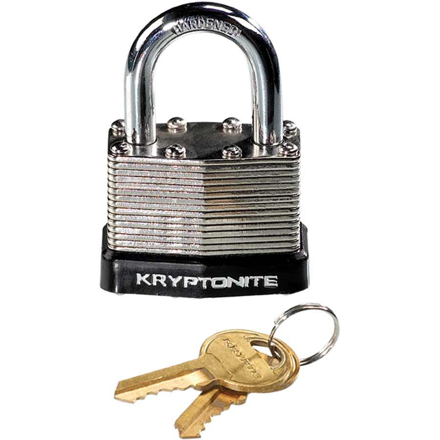 Kryptonite 44mm Laminated Steel Padlock Bicycle Accessories Locks/Security
