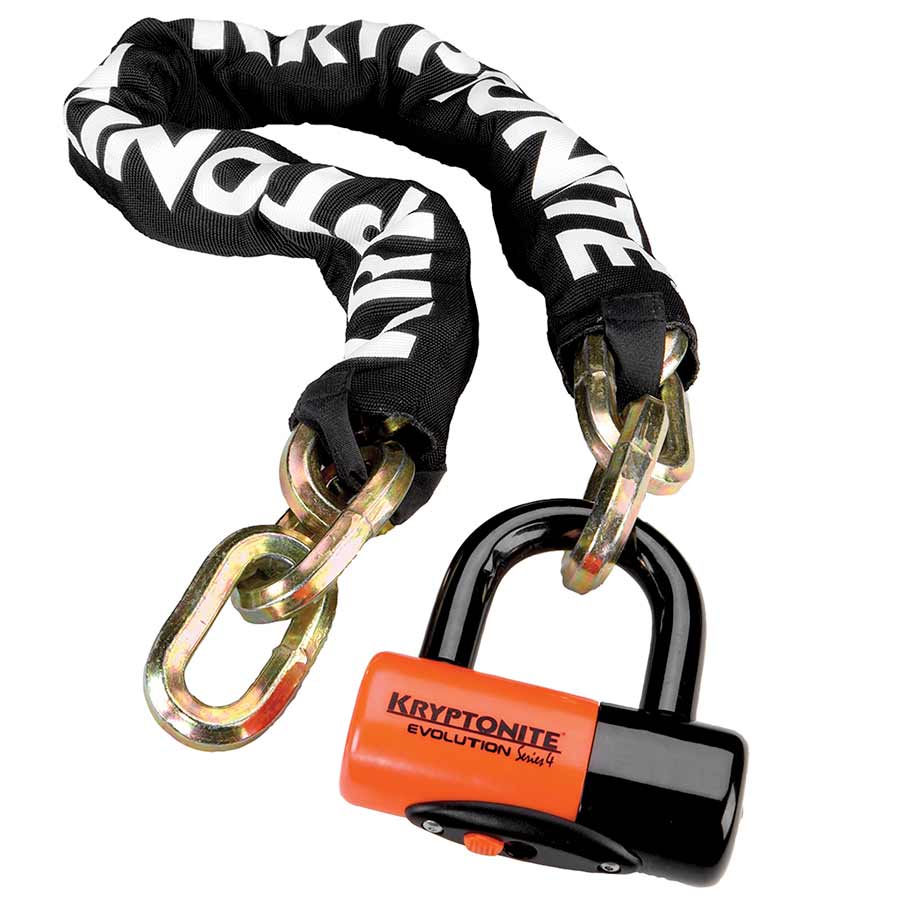Kryptonite NY Chain w/Ev Disc Chain Locks Bicycle Accessories Locks/Security