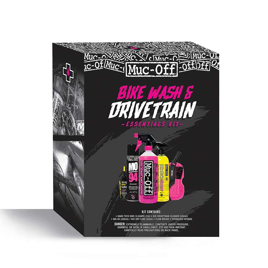 Muc-Off Bike Wash & Drivetrain Essentials Kit Bicycle Accessories Tools/Maintenance