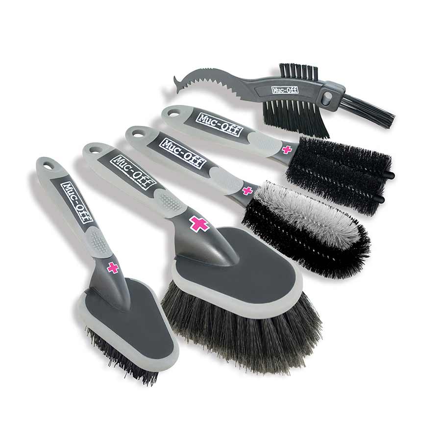 Muc-Off, 5 Piece brush set Bicycle Accessories Tools/Maintenance