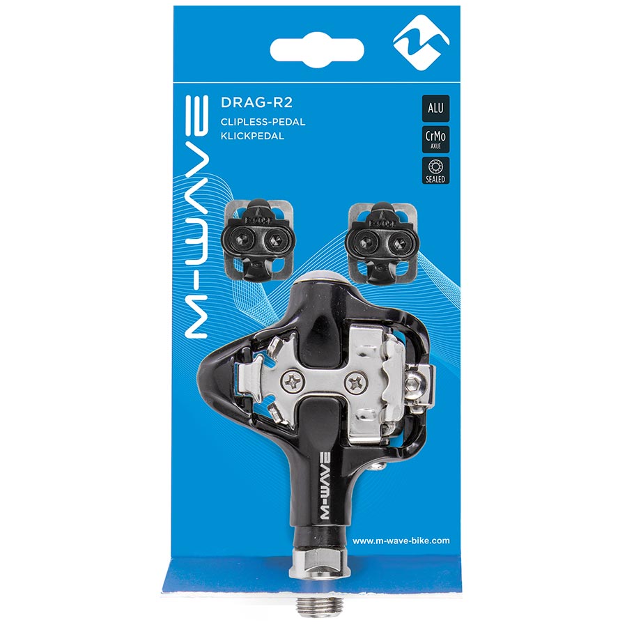 M-Wave Drag-R2 Clipless Road Pedals Bicycle Parts Pedals