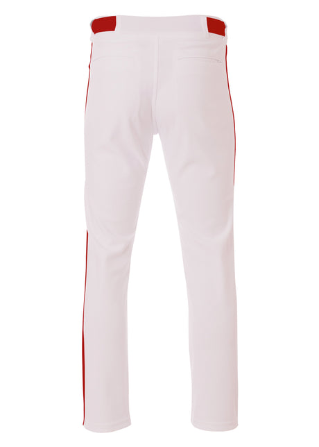 A4 Mens Pro-Style Open Bottom Baseball Pant Baseball Pants Adult