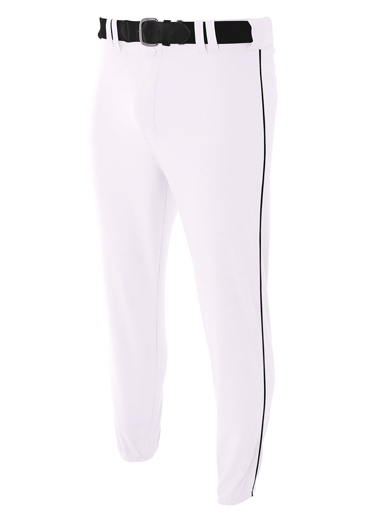 A4 Mens Pro-Style Elastic Bottom Baseball Pant Baseball Pants Adult