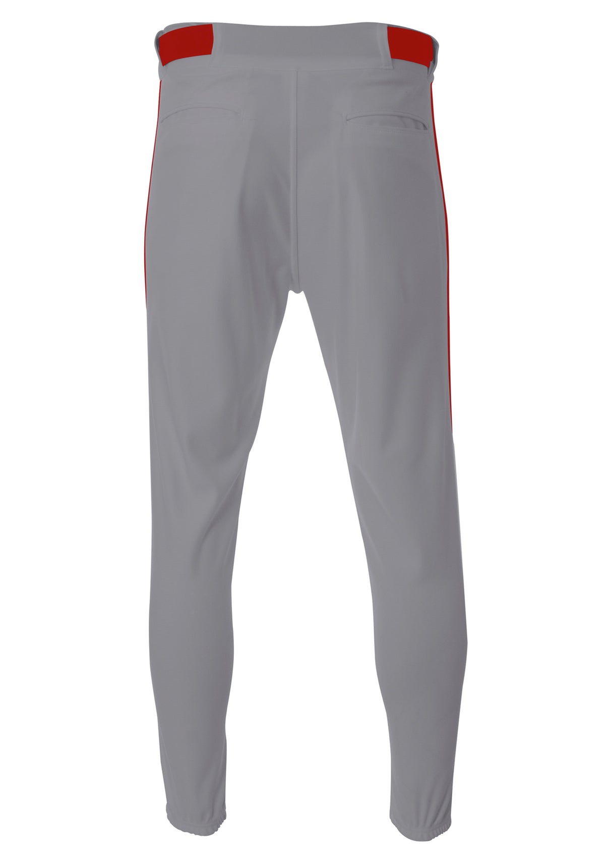 A4 Mens Pro-Style Elastic Bottom Baseball Pant Baseball Pants Adult