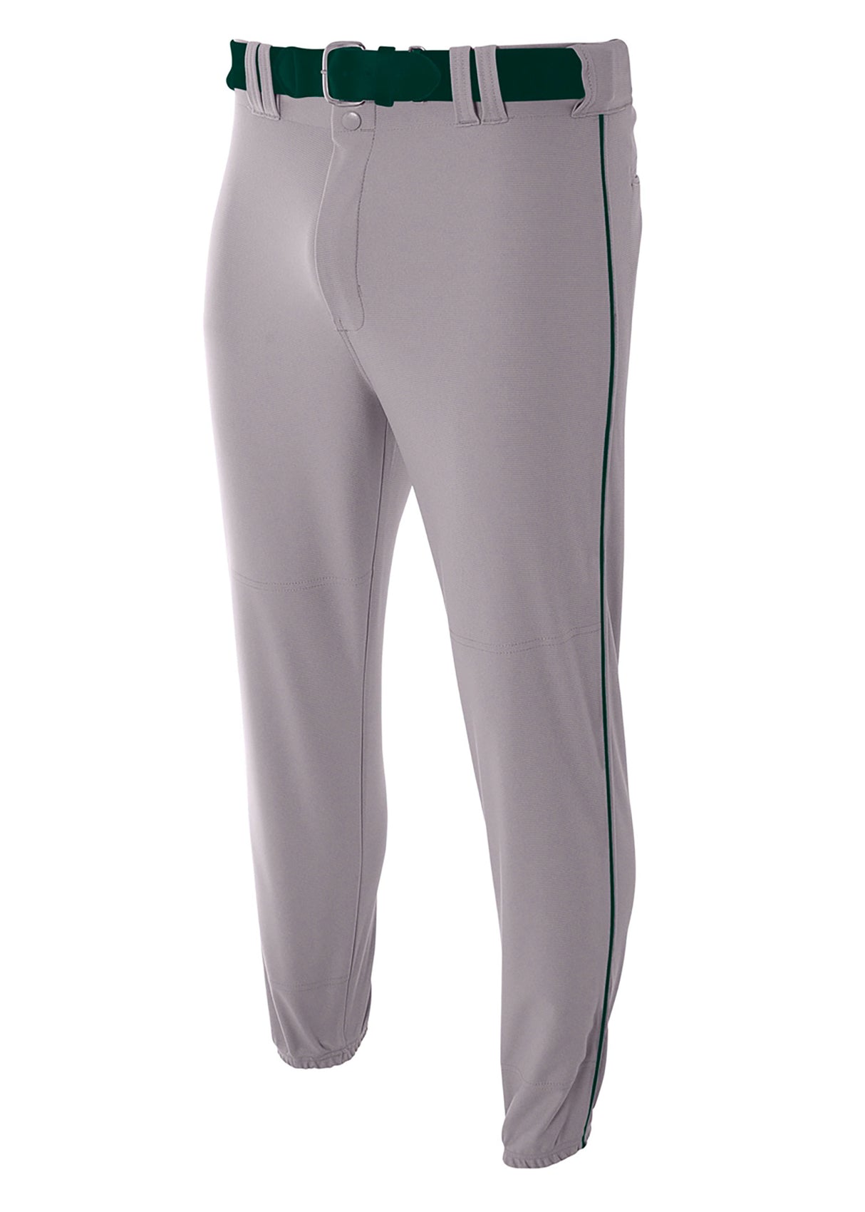 A4 Mens Pro-Style Elastic Bottom Baseball Pant Baseball Pants Adult