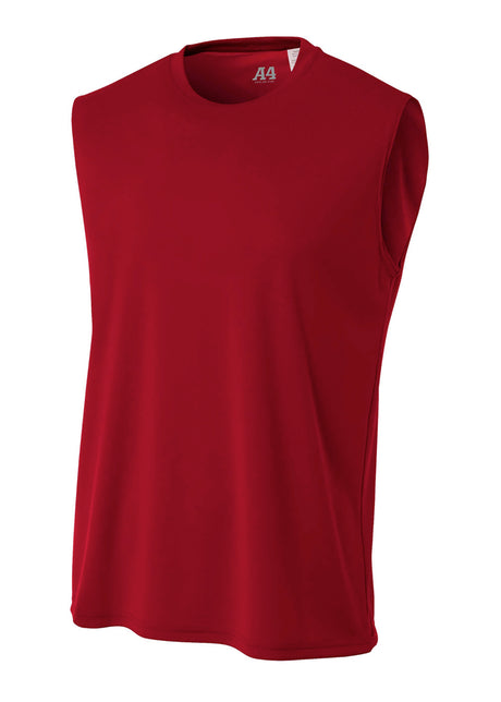 A4 Men's Cooling Performance Muscle Mens Apparel Shirts & Tops