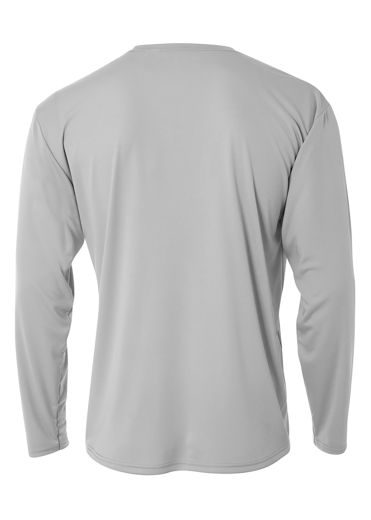 A4 Men's Cooling Performance Long Sleeve Crew Mens Apparel Shirts & Tops