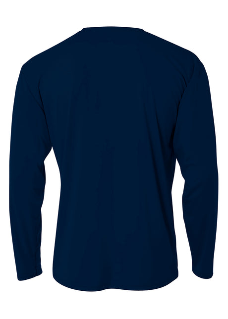 A4 Men's Cooling Performance Long Sleeve Crew Mens Apparel Shirts & Tops