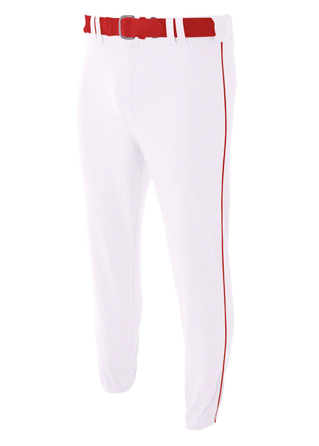 A4 Youth Pro-Style Elastic Bottom Baseball Pant Baseball Pants Youth