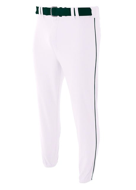 A4 Youth Pro-Style Elastic Bottom Baseball Pant Baseball Pants Youth