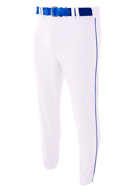 A4 Youth Pro-Style Elastic Bottom Baseball Pant Baseball Pants Youth