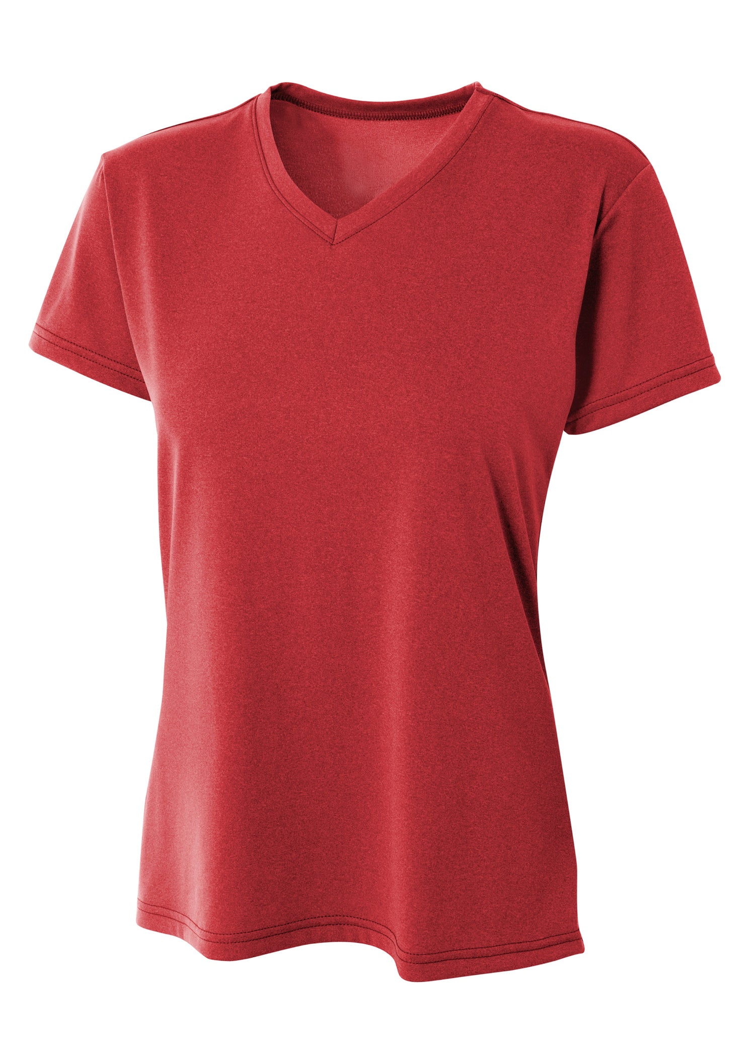 A4 Women's Topflight Heather Tee Womens Apparel Shirts & Tops