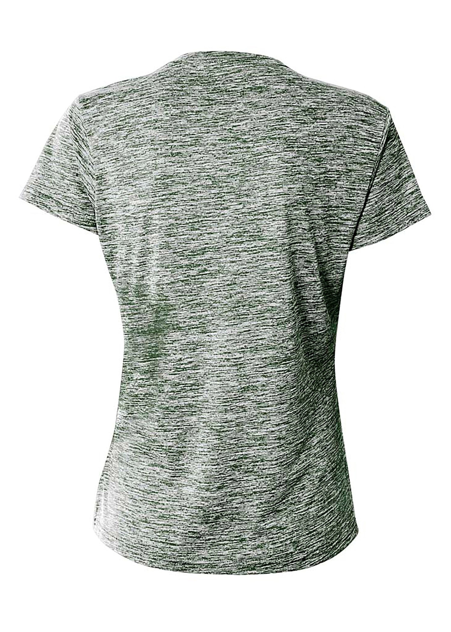 A4 Women's Space Dye Tech Tee Womens Apparel Shirts & Tops