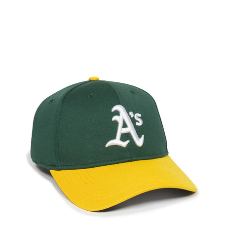 Outdoor Cap Oakland Athletics™ MLB® Replica Structured MLB-350 Hat Fan Gear MLB Oakland Athletics