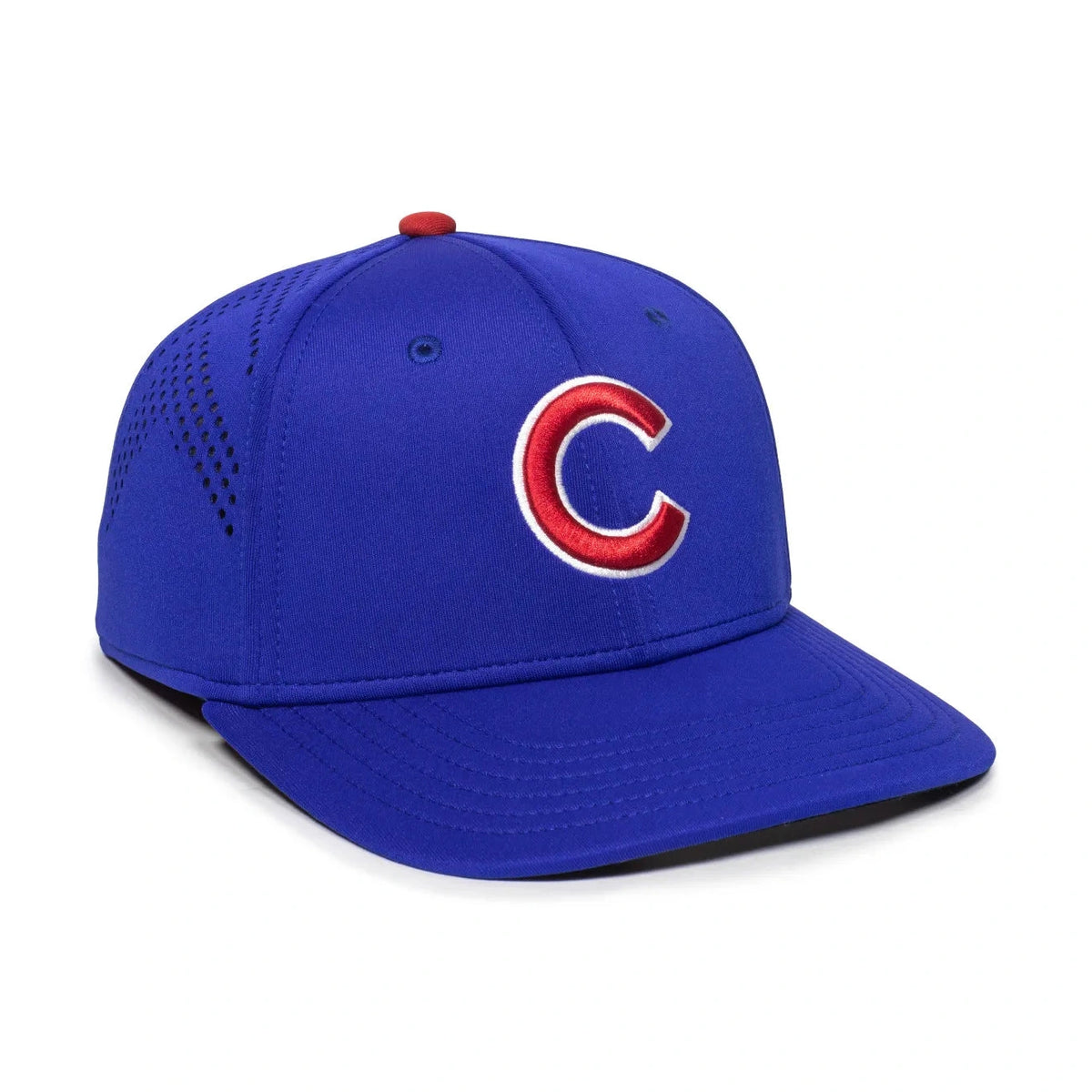 Outdoor Cap Chicago Cubs™ Official MLB® Replica Structured Solid Panel Hat (MLB-600)-1