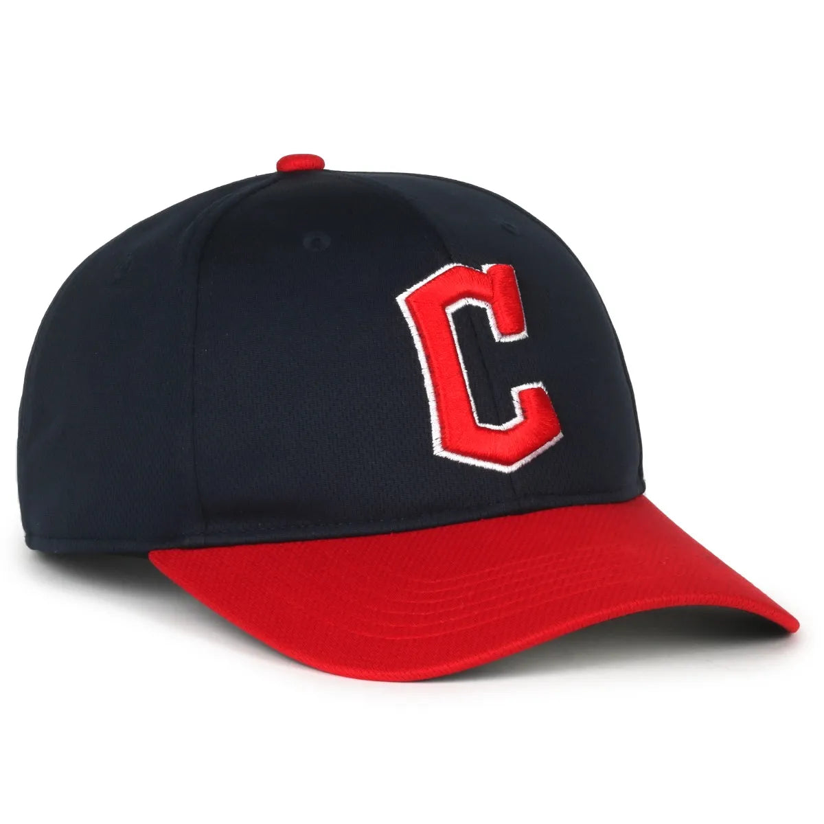 Outdoor Cap Cleveland Guardians™ Official MLB® Replica Structured Solid Panel Hat (MLB-350)-1