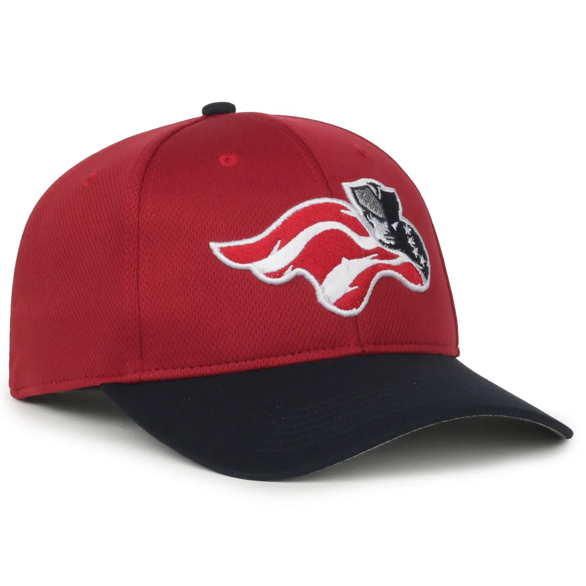 Outdoor Cap Somerset Patriots™ MiLB® Replica Structured Solid Panel Hat MIN-350 Fan Gear MiLB Somerset Patriots