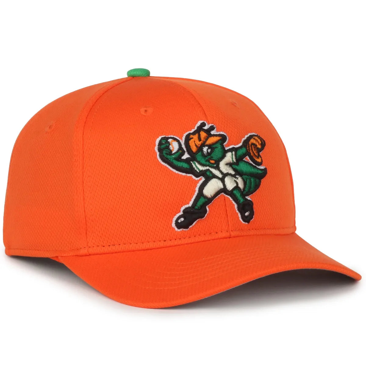Outdoor Cap Greensboro Grasshoppers™ MiLB® Replica Structured Solid Panel Hat MIN-350 Fan Gear MiLB Greensboro Grasshoppers