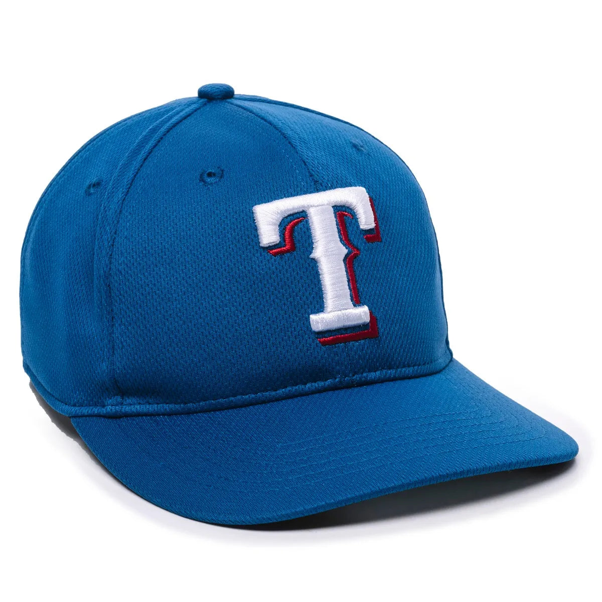 Outdoor Cap Texas Rangers™ MLB® Replica Structured Solid Panel Hat MLB-350 Fan Gear MLB Texas Rangers