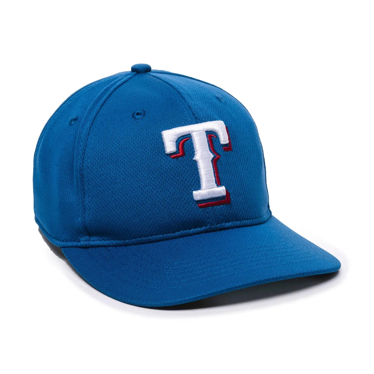 Outdoor Cap Texas Rangers™ Official MLB® Replica Structured Solid Panel Hat (MLB-350)-1