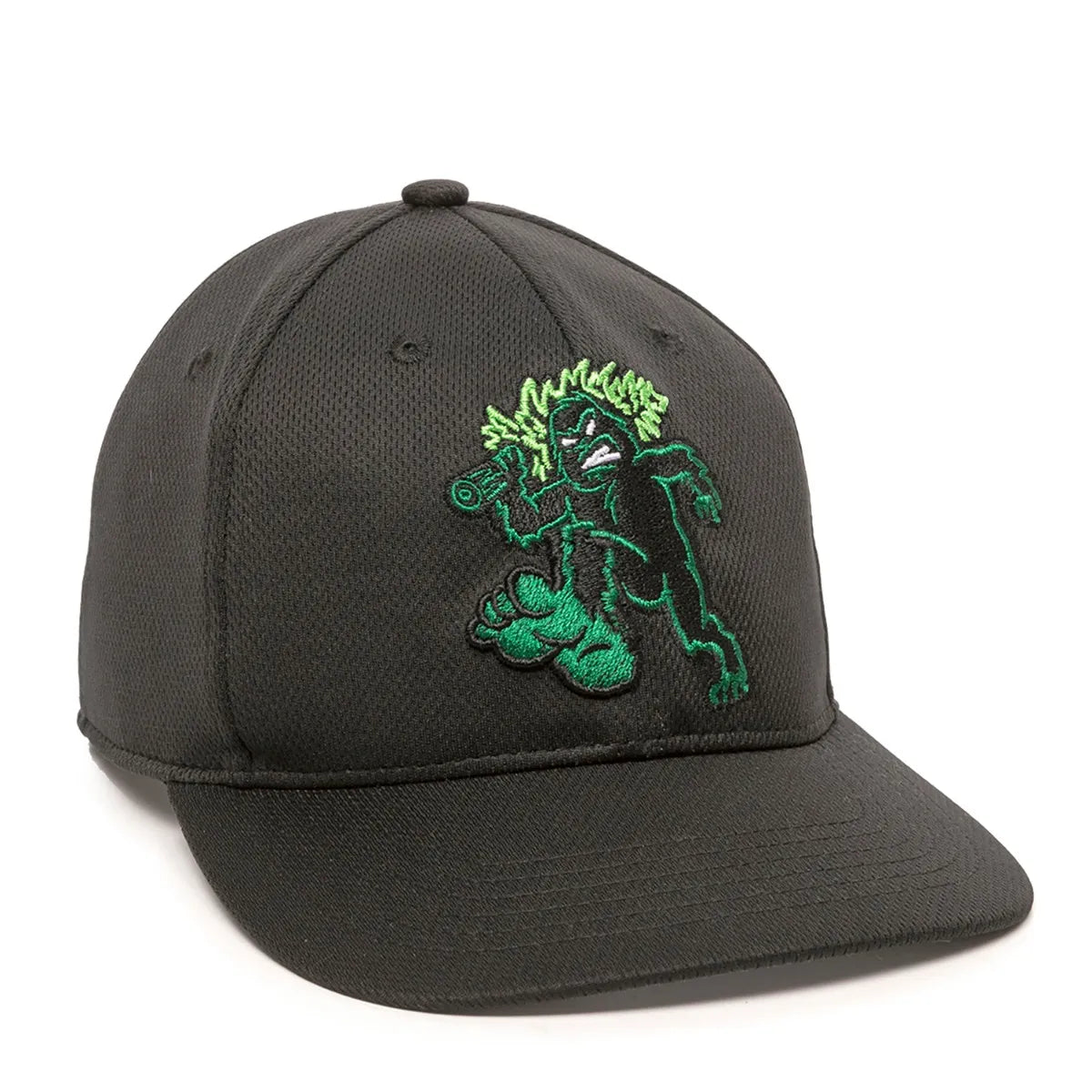 Outdoor Cap Eugene Emeralds™ MiLB® Replica Structured Solid Panel Hat MIN-350 Fan Gear MiLB Eugene Emeralds