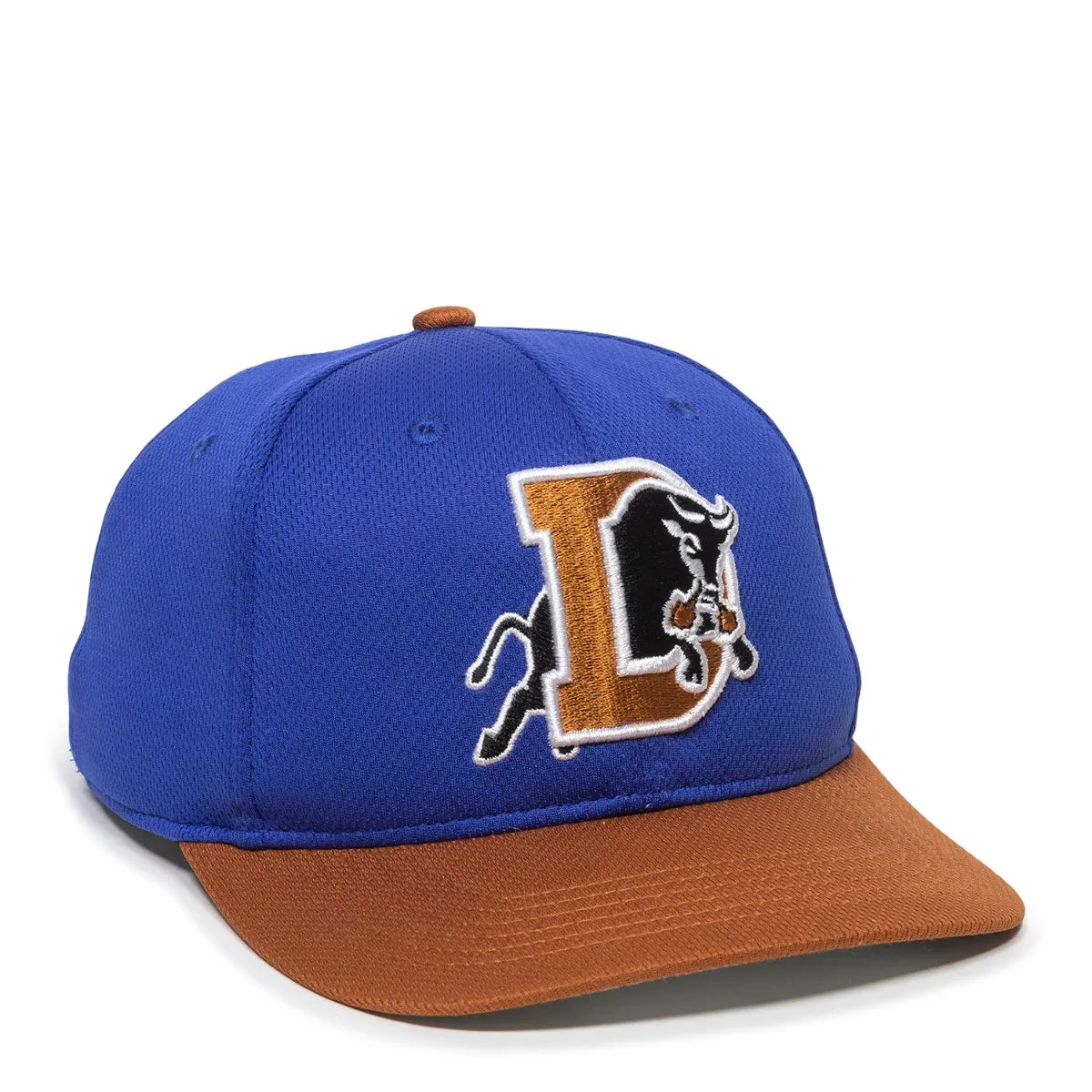 Outdoor Cap Durham Bulls™ MiLB® Replica Structured Solid Panel Hat MIN-350 Fan Gear MiLB Durham Bulls