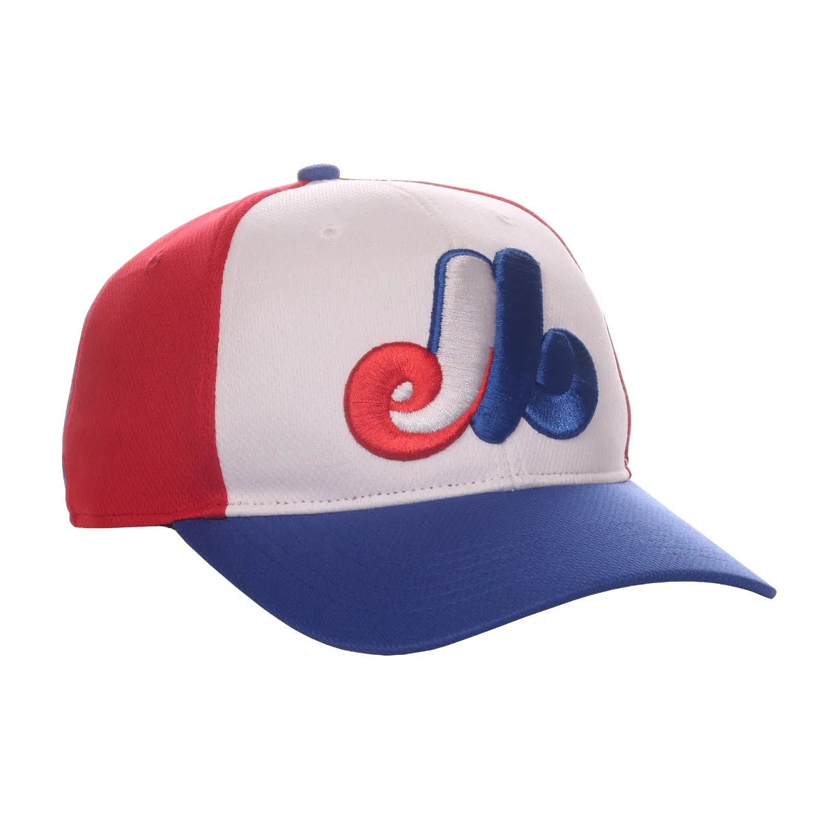 Outdoor Cap Montreal Expos™ Official MLB® Replica Structured Solid Panel Hat (MLB-350)-1
