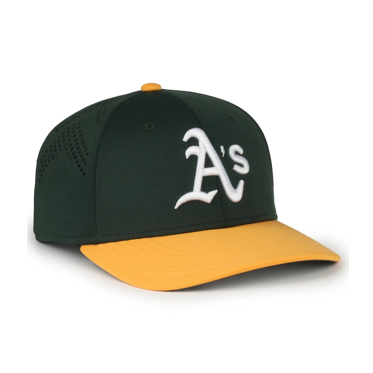 Outdoor Cap Oakland Athletics™ Official MLB® Replica Structured Solid Panel Hat (MLB-650)-1