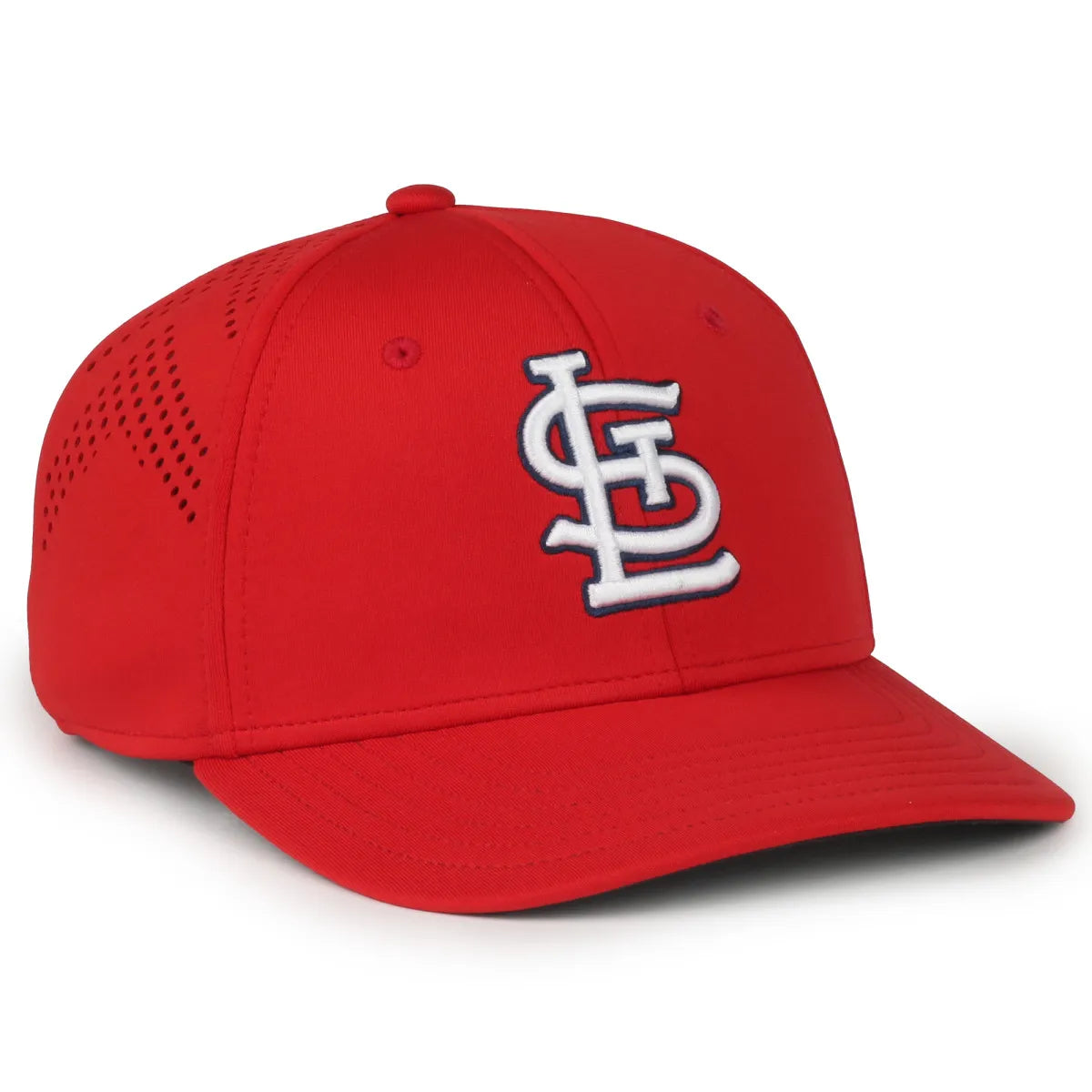 Outdoor Cap St. Louis Cardinals™ Official MLB® Replica Structured Solid Panel Hat (MLB-650)-1