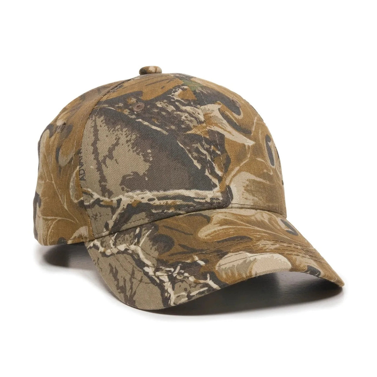 Outdoor Cap 401PC Camo Structured Solid Back Hat-1