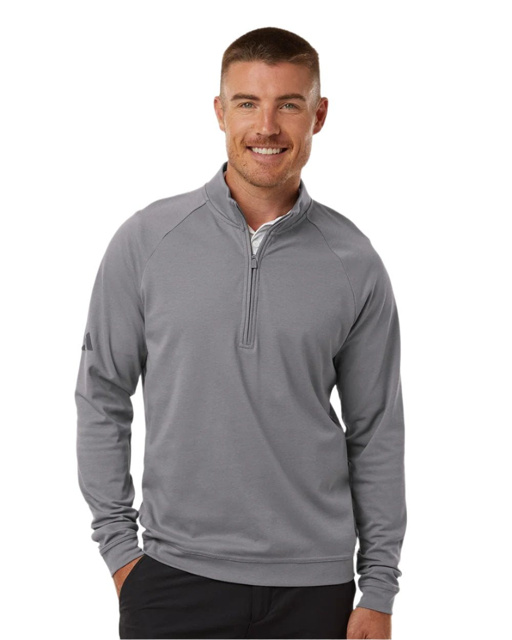 adidas Men's Club Quarter-Zip Pullover Mens Apparel Sweatshirts & Fleece