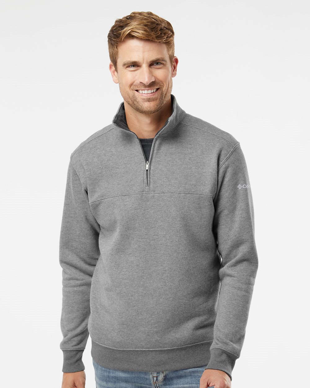 Columbia Men's Hart Mountain II Half-Zip Pullover Mens Apparel Sweatshirts & Fleece