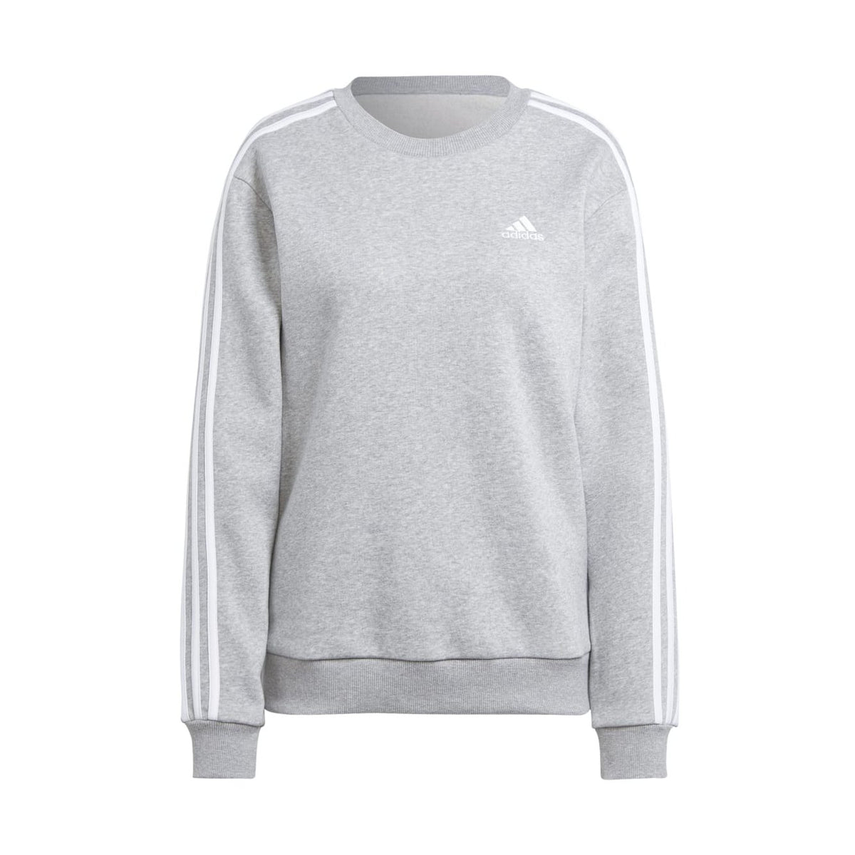 adidas Women's Essentials 3-Stripes Fleece Sweatshirt-1