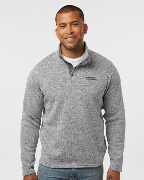 Columbia Men's Alto Pass Fleece Half Snap Pullover Mens Apparel Sweatshirts & Fleece