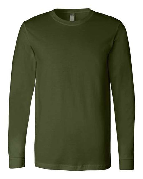 BELLA + CANVAS Men's Jersey Long Sleeve Tee Mens Apparel Shirts & Tops