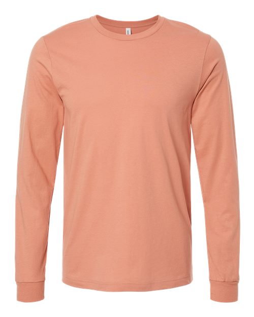 BELLA + CANVAS Men's Jersey Long Sleeve Tee Mens Apparel Shirts & Tops