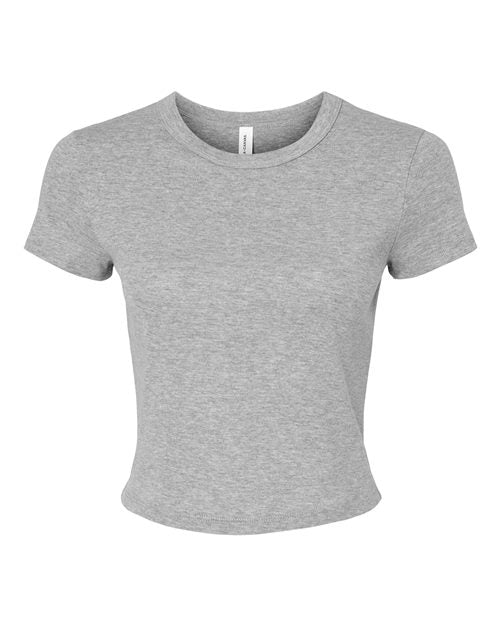 BELLA + CANVAS Women's Micro Rib Baby Tee BC1010 Womens Apparel Shirts & Tops