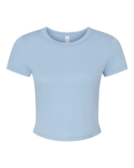 BELLA + CANVAS Women's Micro Rib Baby Tee BC1010 Womens Apparel Shirts & Tops