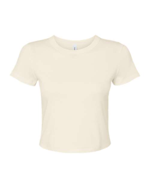 BELLA + CANVAS Women's Micro Rib Baby Tee BC1010 Womens Apparel Shirts & Tops