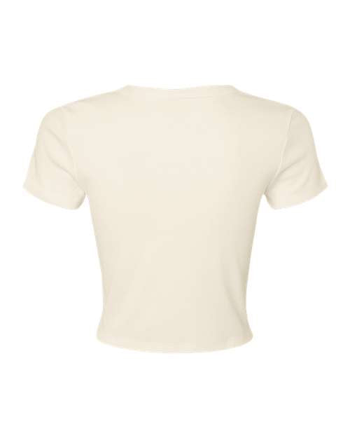 BELLA + CANVAS Women's Micro Rib Baby Tee BC1010 Womens Apparel Shirts & Tops