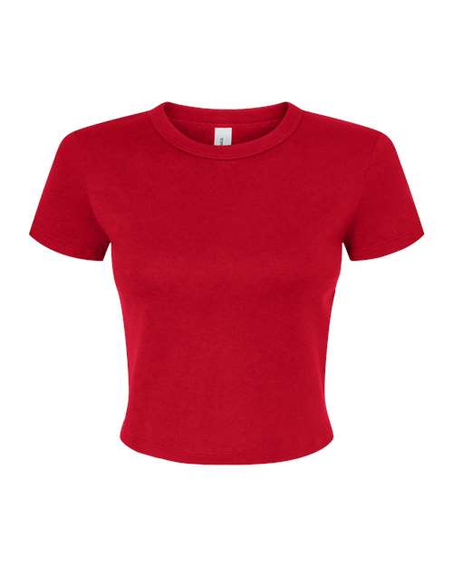 BELLA + CANVAS Women's Micro Rib Baby Tee BC1010 Womens Apparel Shirts & Tops
