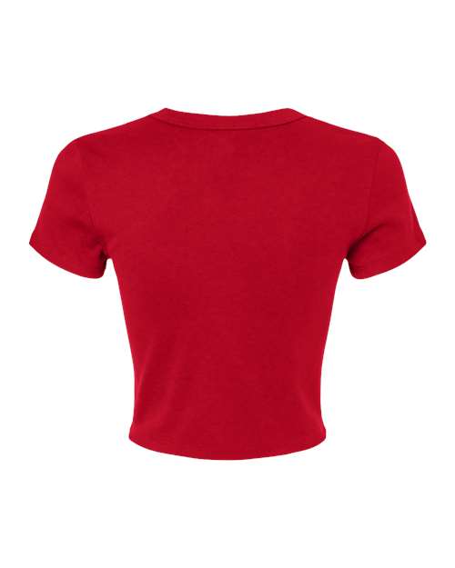 BELLA + CANVAS Women's Micro Rib Baby Tee BC1010 Womens Apparel Shirts & Tops