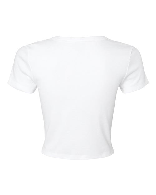 BELLA + CANVAS Women's Micro Rib Baby Tee BC1010 Womens Apparel Shirts & Tops
