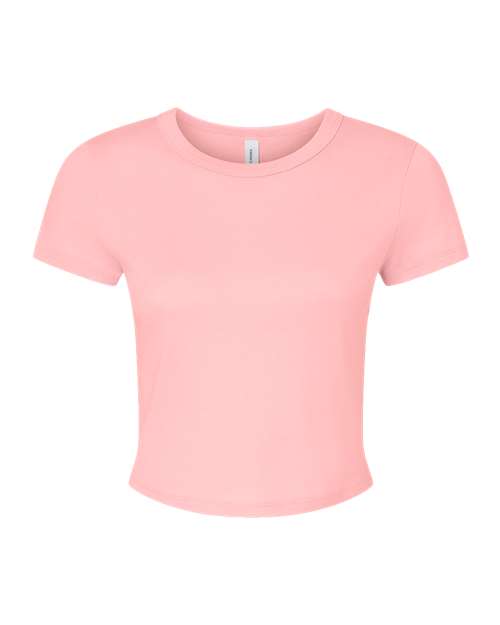 BELLA + CANVAS Women's Micro Rib Baby Tee BC1010 Womens Apparel Shirts & Tops