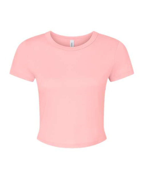BELLA + CANVAS Women's Micro Rib Baby Tee BC1010 Womens Apparel Shirts & Tops