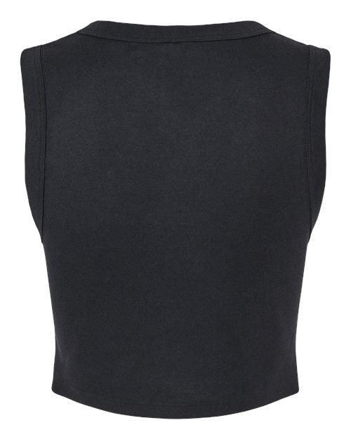 BELLA + CANVAS Women's Micro Rib Muscle Crop Tank