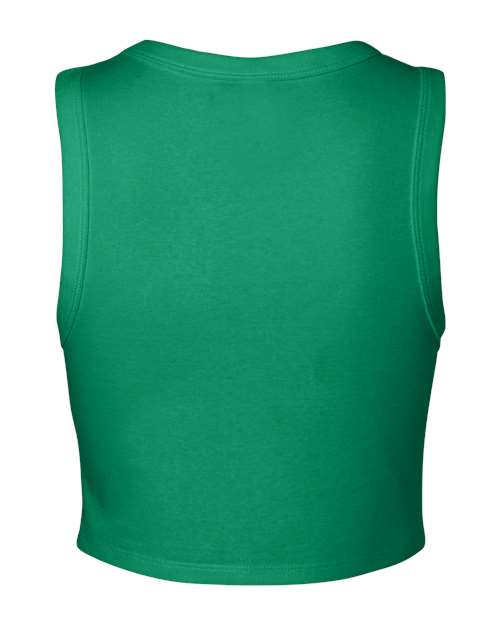 BELLA + CANVAS Women's Micro Rib Muscle Crop Tank